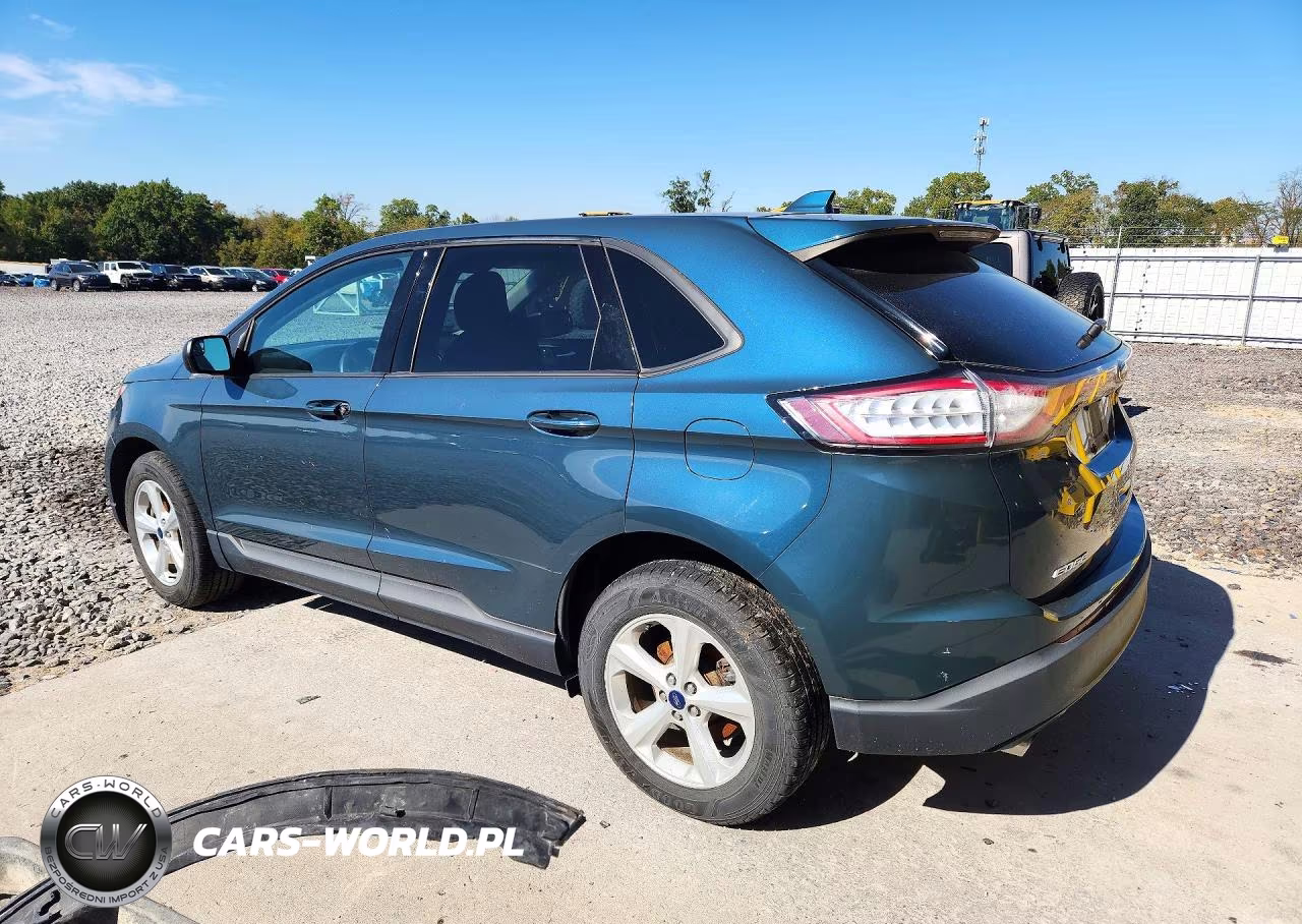 2016 Ford Edge Se VIN:2FMPK4G90GBC26564 - 2