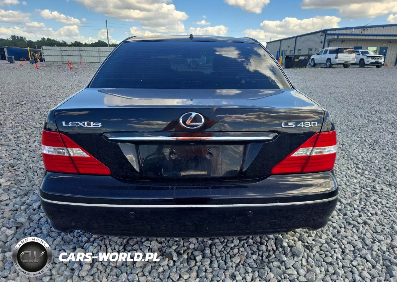 2006 Lexus Ls 430 VIN:JTHBN36F465045959 - 6