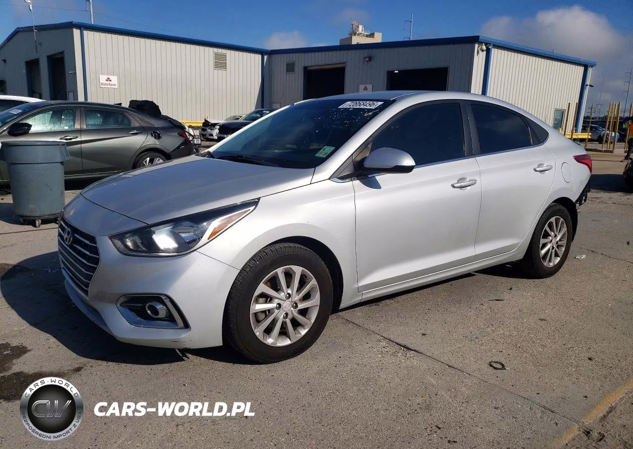 2021 Hyundai Accent Sel VIN:3KPC24A6XME135405 - 1