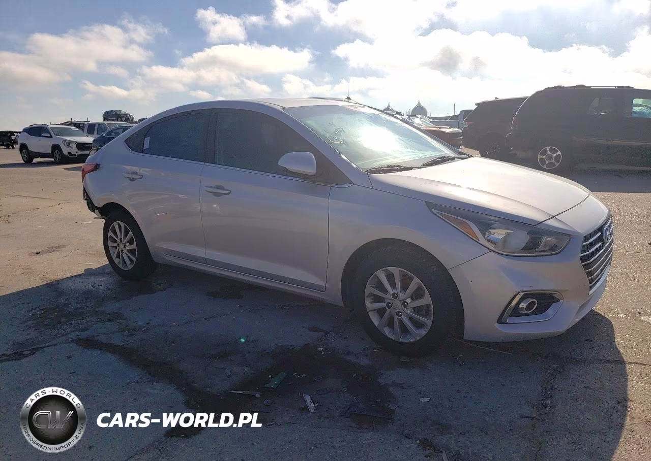 2021 Hyundai Accent Sel VIN:3KPC24A6XME135405 - 4