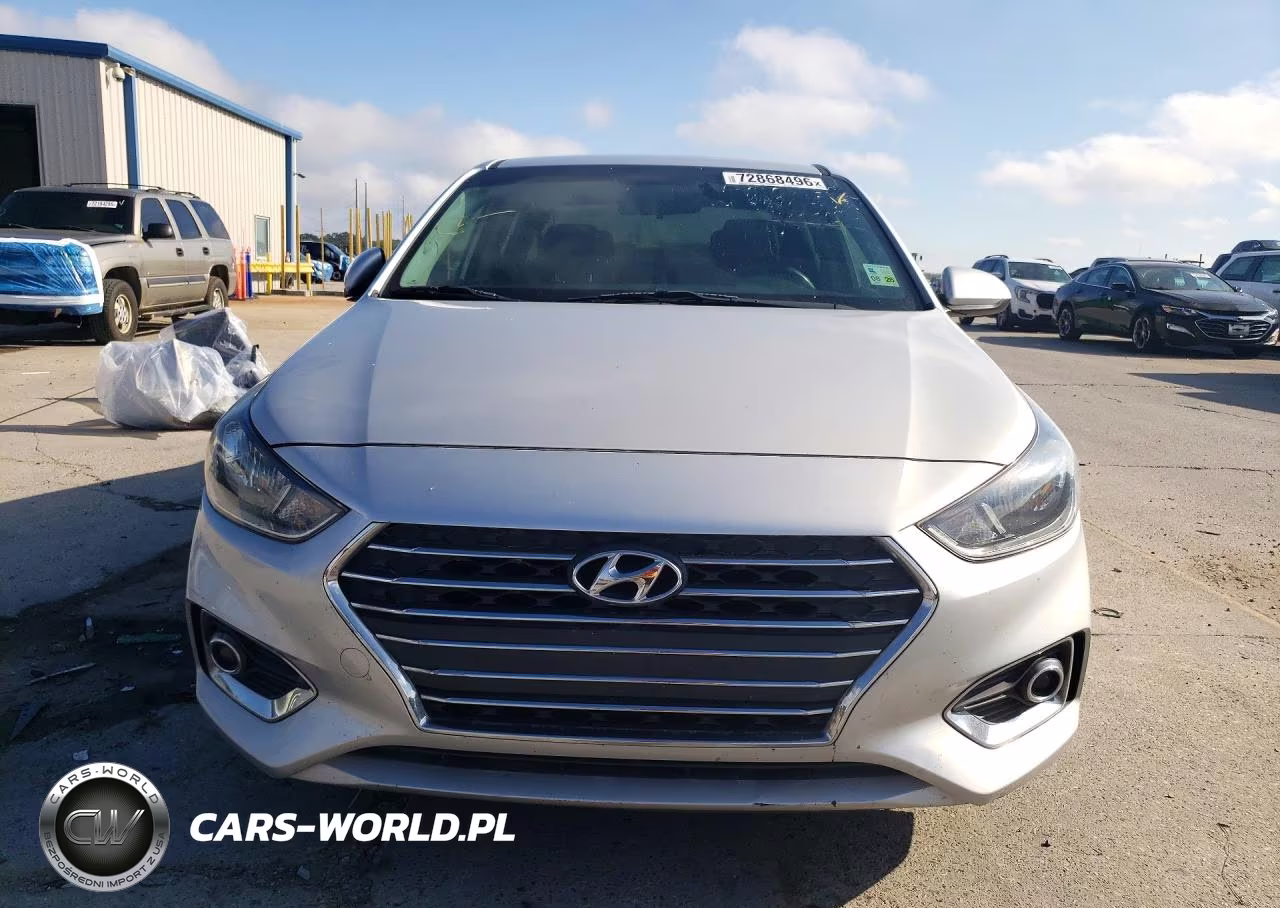2021 Hyundai Accent Sel VIN:3KPC24A6XME135405 - 5
