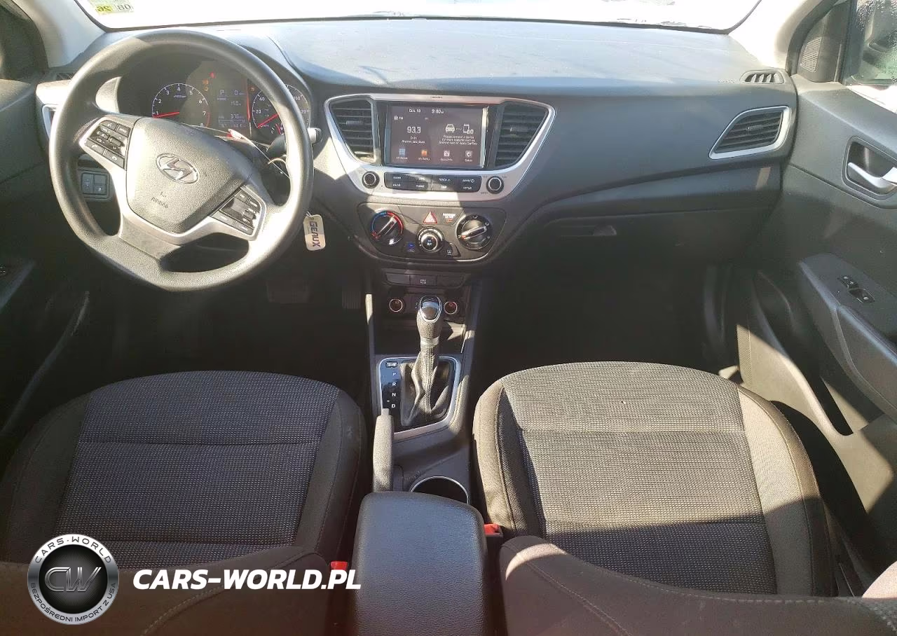 2021 Hyundai Accent Sel VIN:3KPC24A6XME135405 - 8