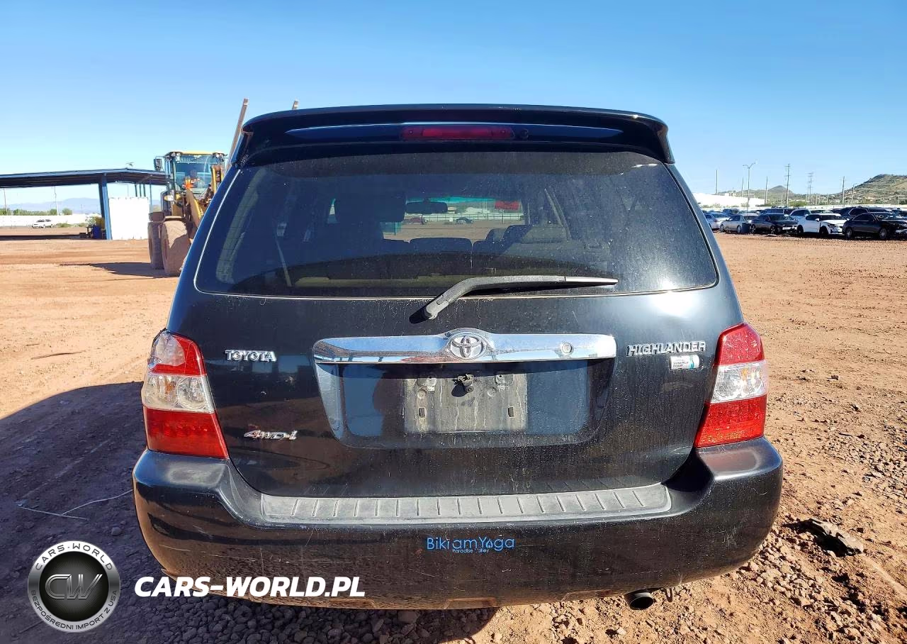 2007 Toyota Highlander Hybrid VIN:JTEEW21A470038845 - 6