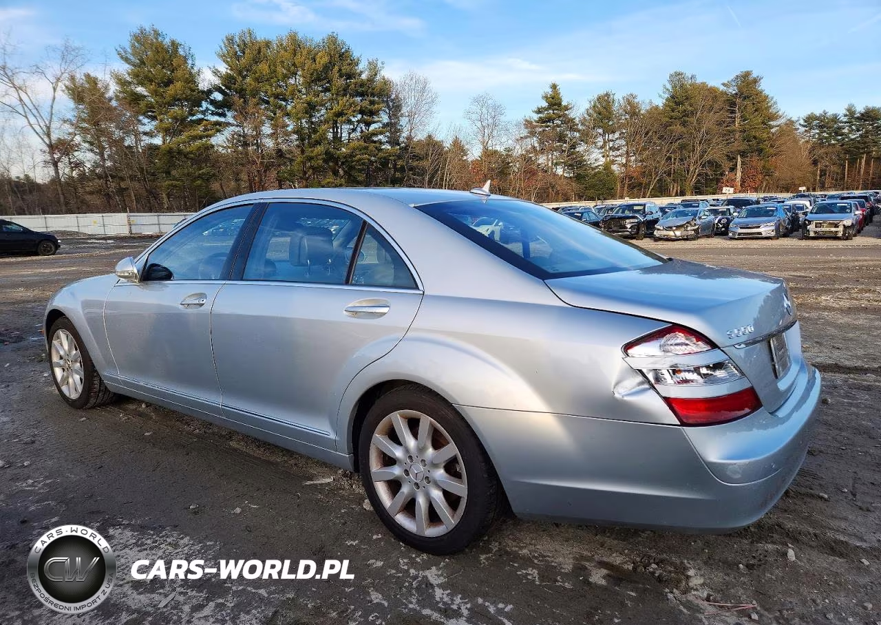 2007 Mercedes-Benz S 550 4Matic VIN:WDDNG86X37A093529 - 2