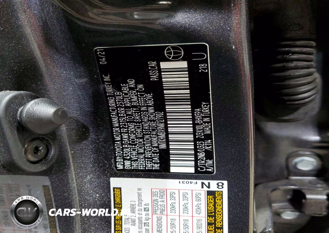 2021 Toyota C-Hr Limited VIN:NMTKHMBX9MR127902 - 13