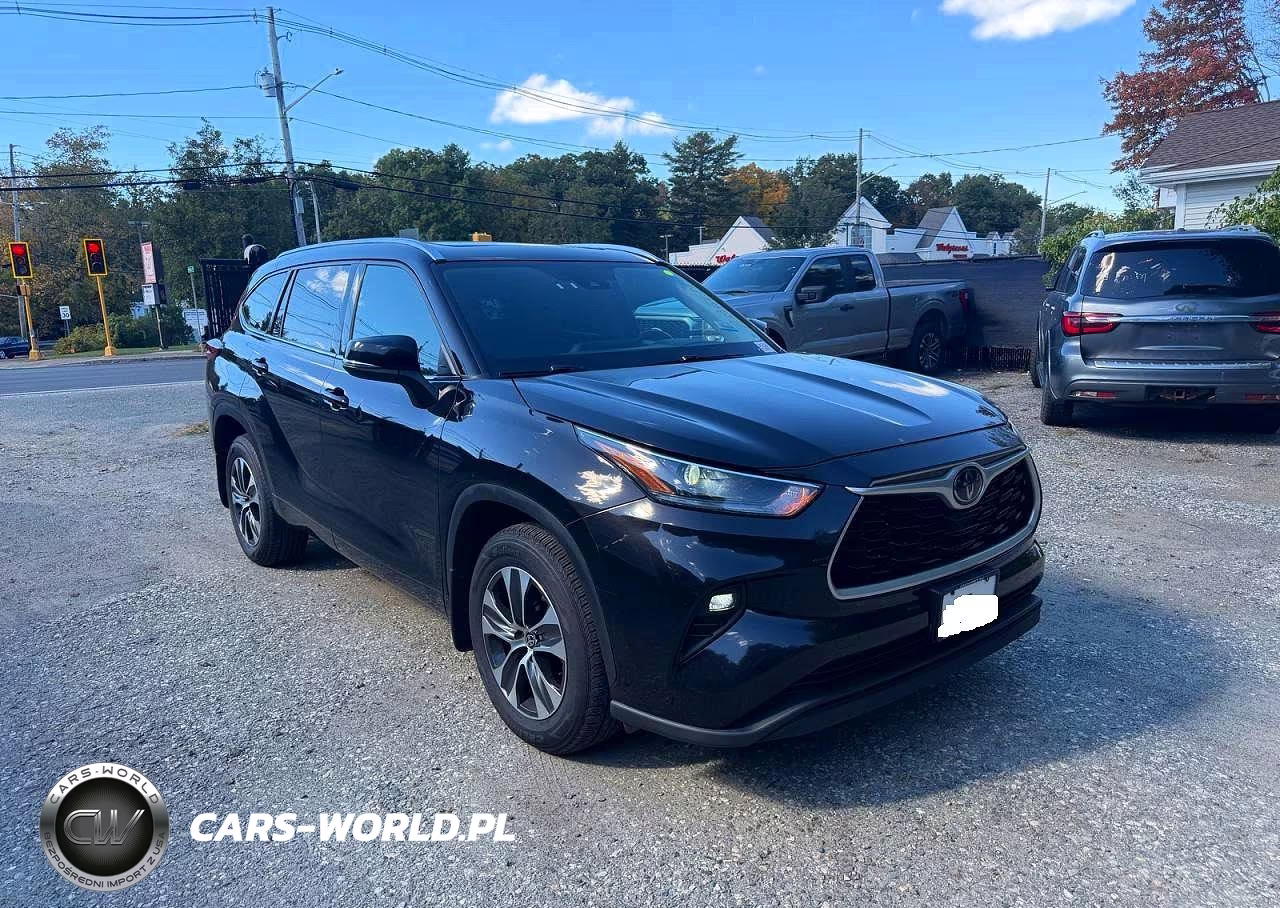 2021 Toyota Highlander Xle VIN:5TDHZRBH9MS059776 - 1