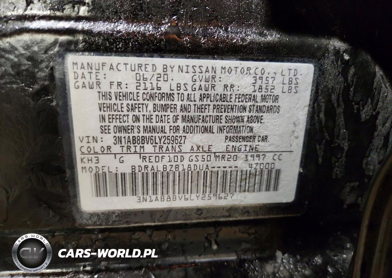 2020 Nissan Sentra S VIN:3N1AB8BV6LY259627 - 12