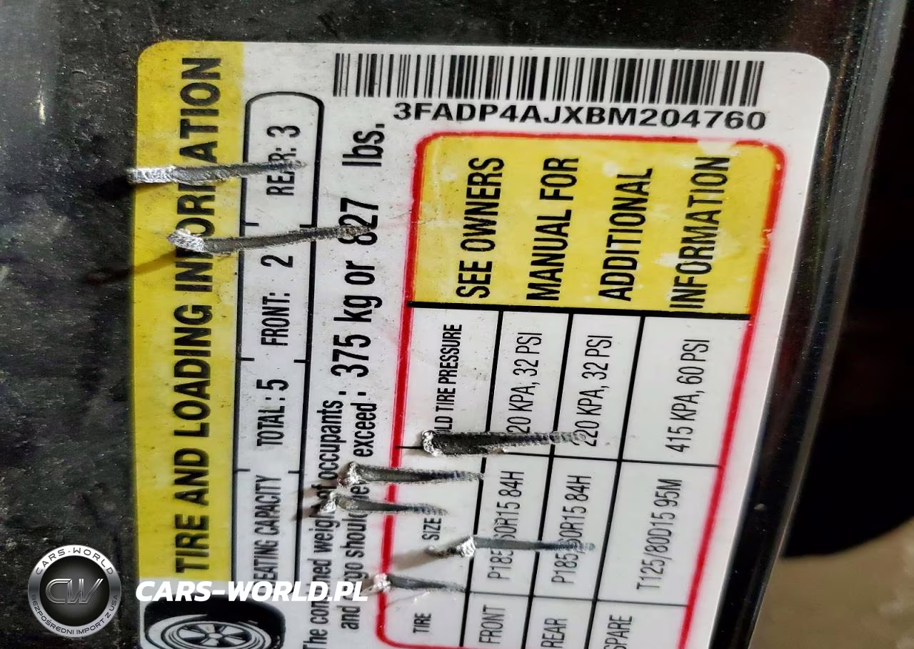 2011 Ford Fiesta S VIN:3FADP4AJXBM204760 - 12