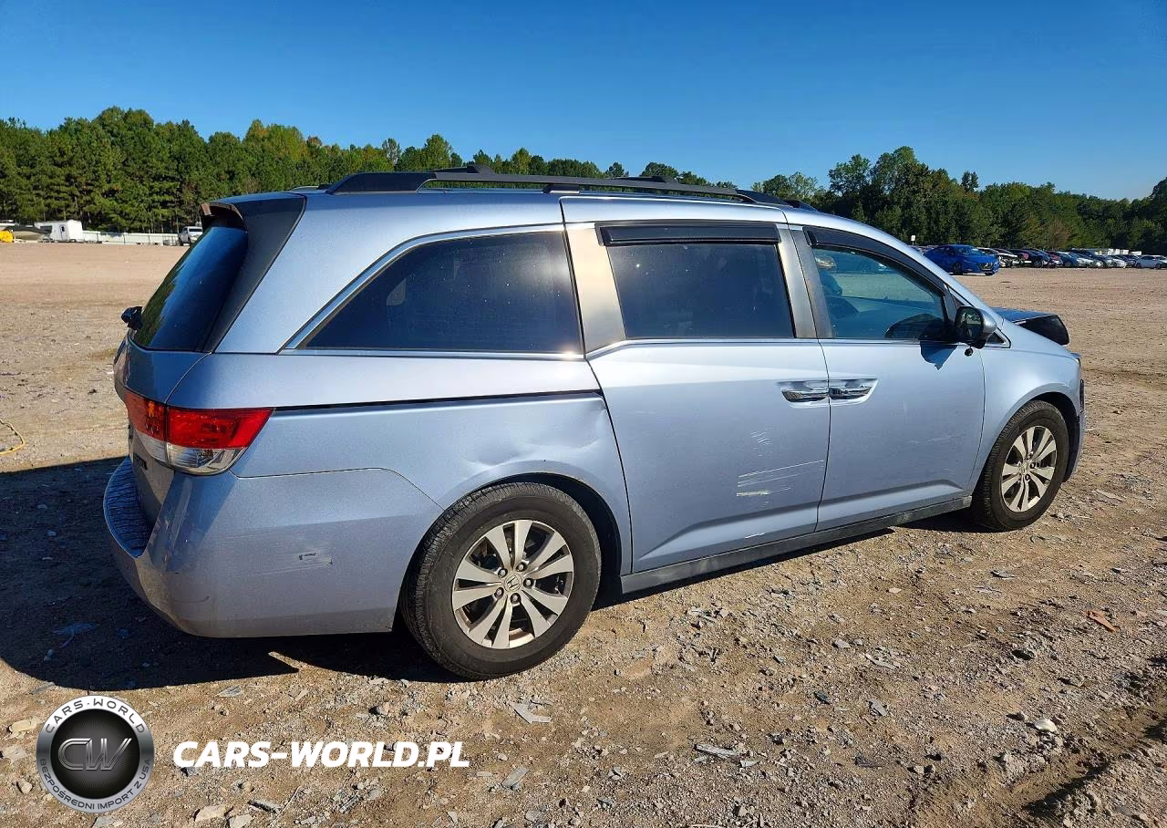 2014 Honda Odyssey Exl VIN:5FNRL5H6XEB068237 - 3