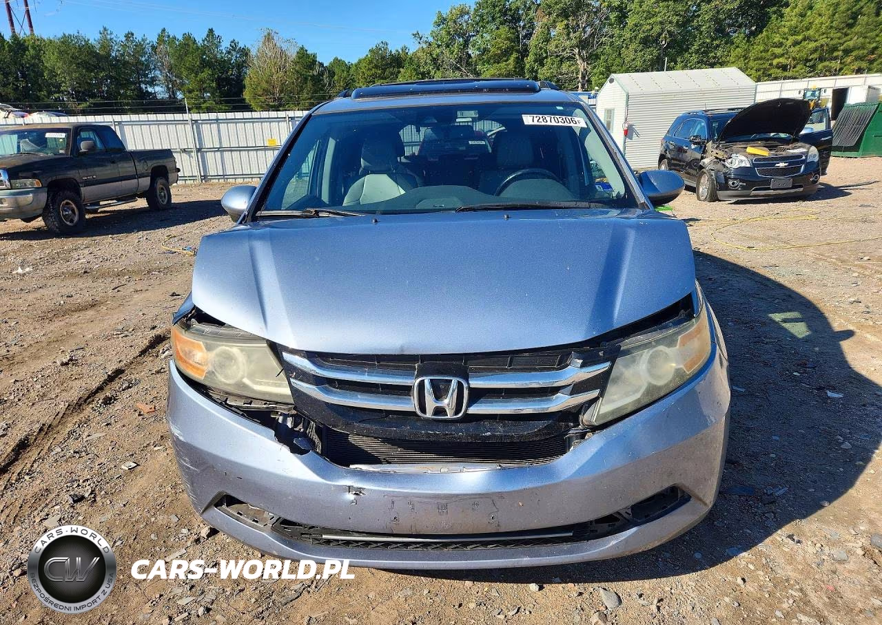2014 Honda Odyssey Exl VIN:5FNRL5H6XEB068237 - 5