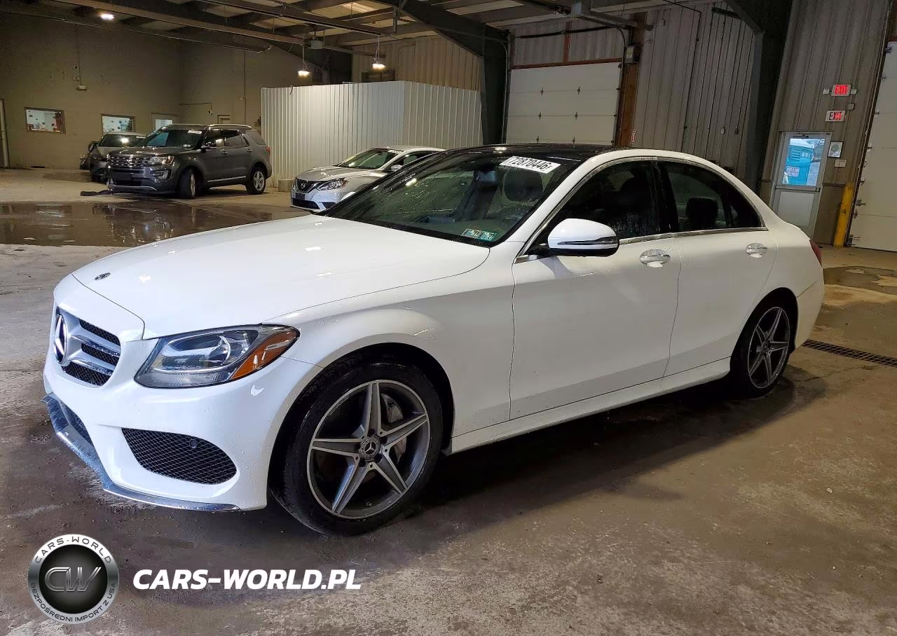 2018 Mercedes-Benz C 300 4Matic VIN:WDDWF4KB0JR386050 - 1
