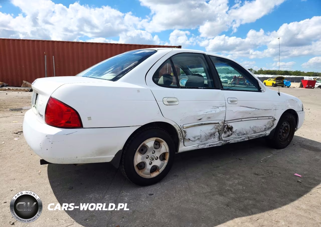 2004 Nissan Sentra 1.8 VIN:3N1CB51D54L489562 - 3