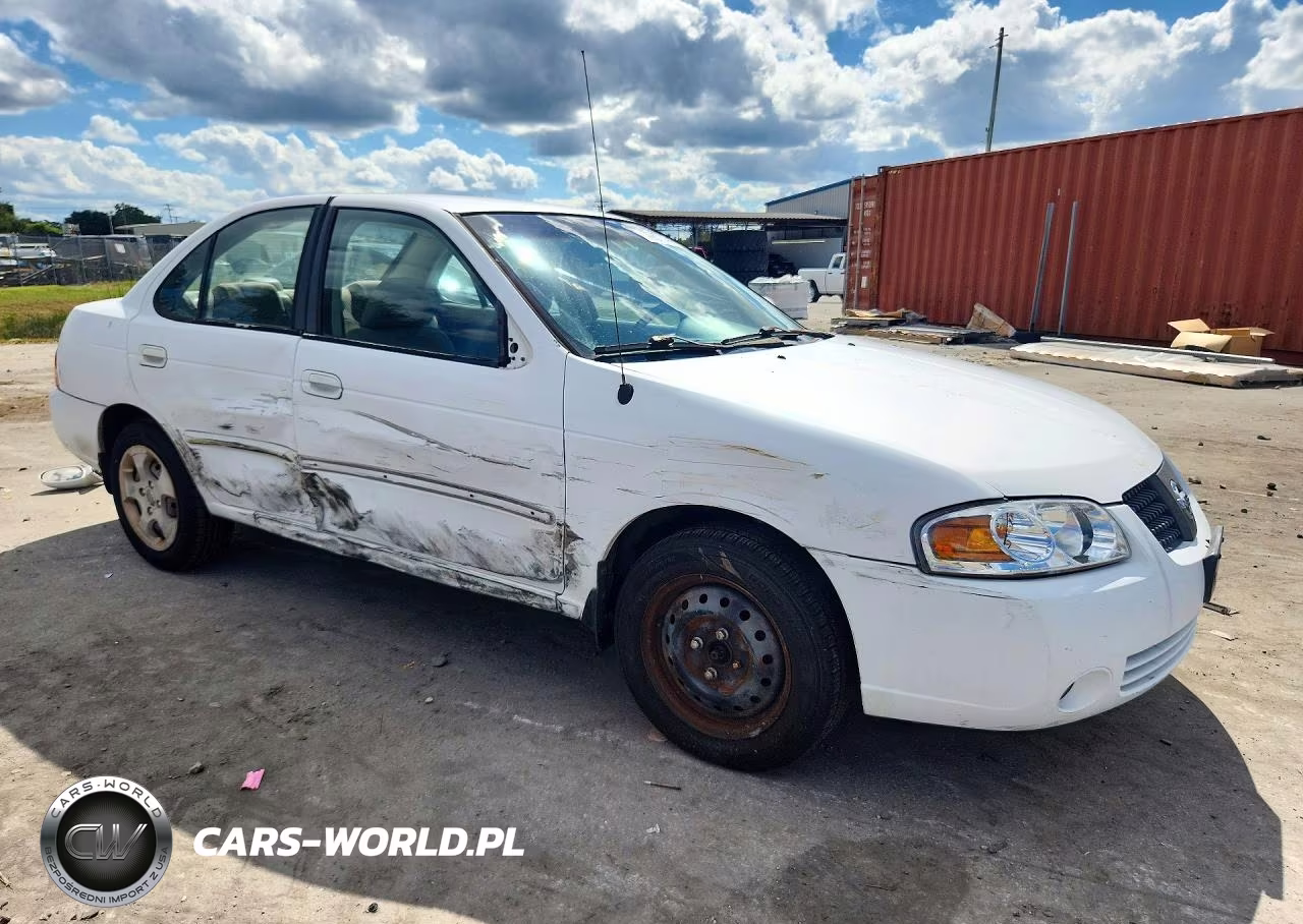 2004 Nissan Sentra 1.8 VIN:3N1CB51D54L489562 - 4