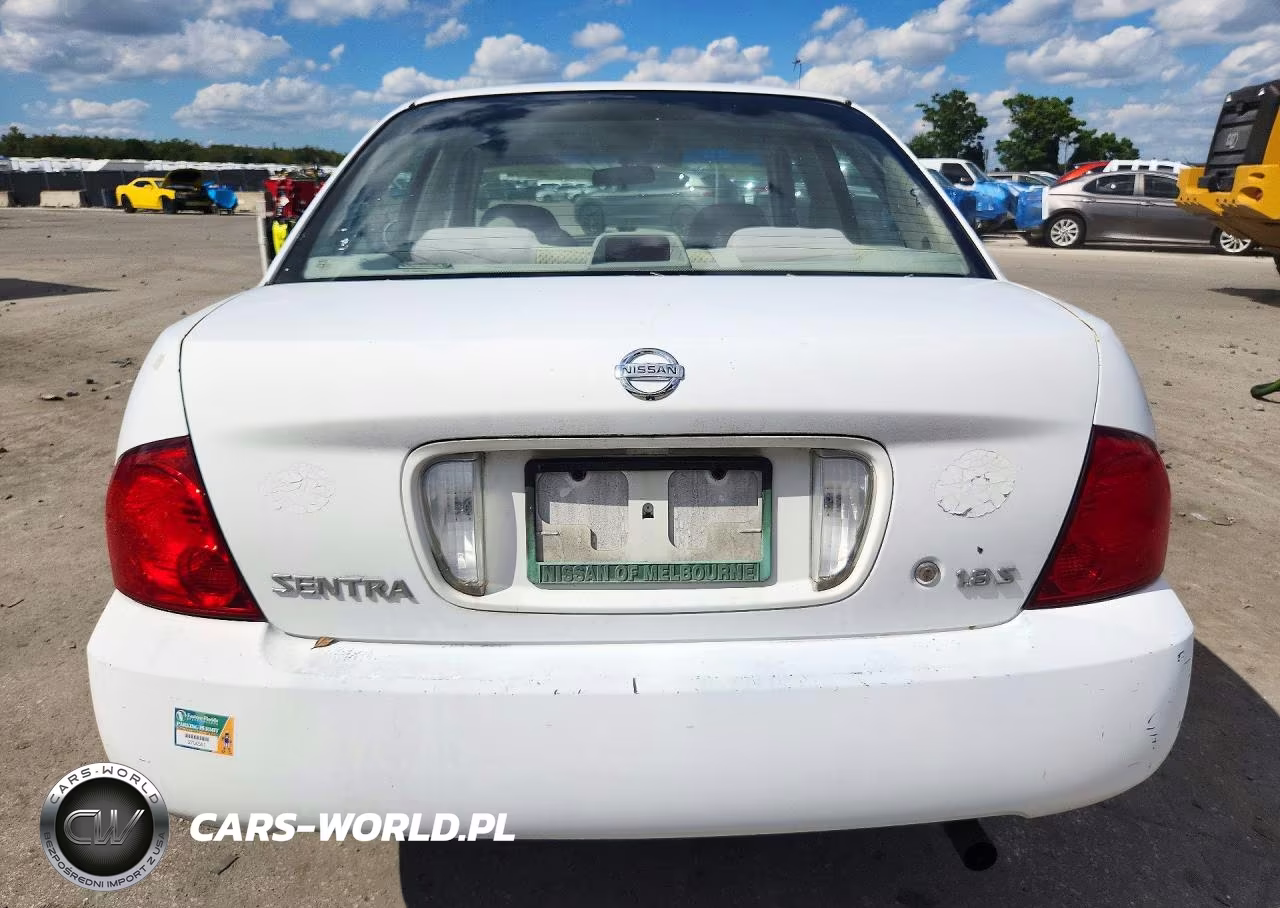 2004 Nissan Sentra 1.8 VIN:3N1CB51D54L489562 - 6