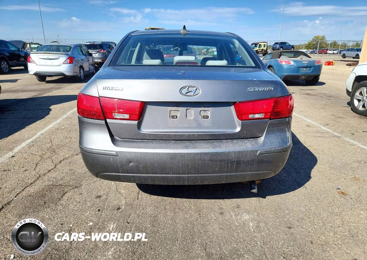 2009 Hyundai Sonata Gls VIN:5NPET46C29H476224 - 6