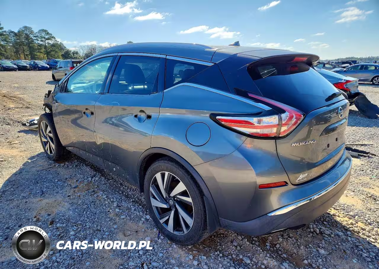 2016 Nissan Murano S VIN:5N1AZ2MG5GN110709 - 2