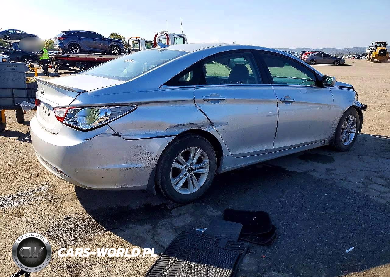 2013 Hyundai Sonata Gls VIN:5NPEB4AC9DH552105 - 3
