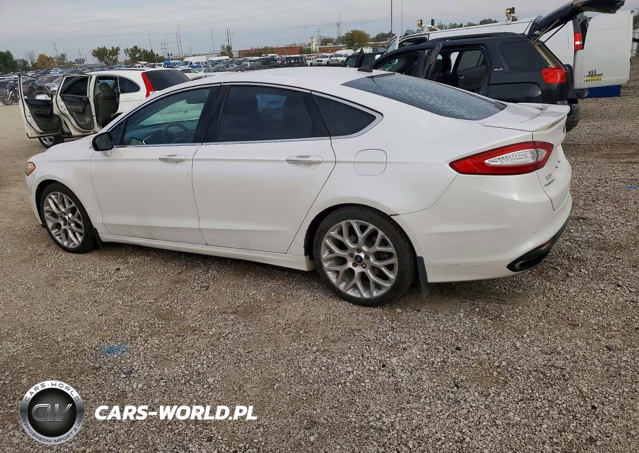 2013 Ford Fusion Titanium VIN:3FA6P0K99DR309916 - 2