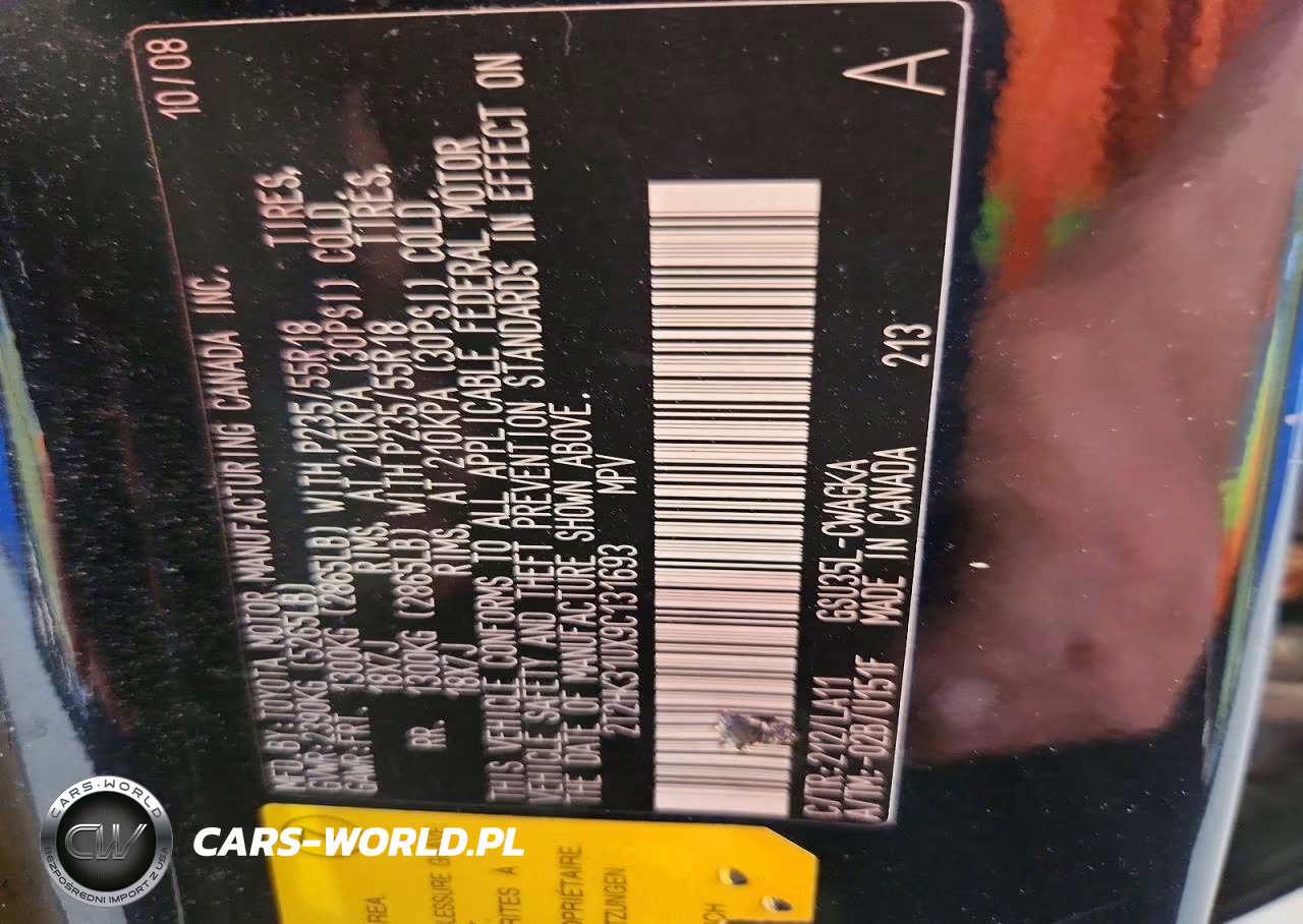 2009 Lexus Rx 350 VIN:2T2HK31UX9C131693 - 12