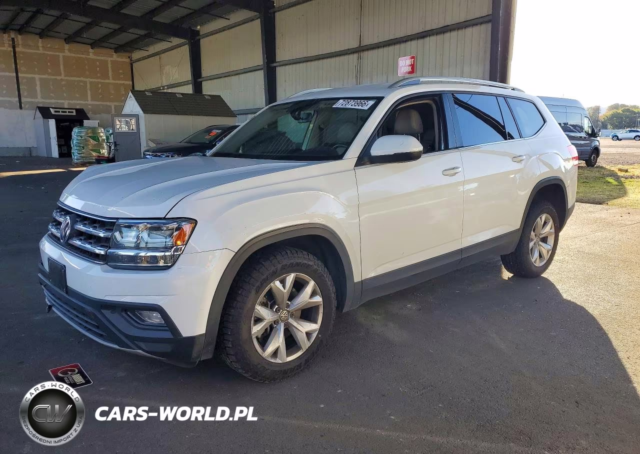 2018 Volkswagen Atlas Se VIN:1V2KR2CAXJC587501 - 1