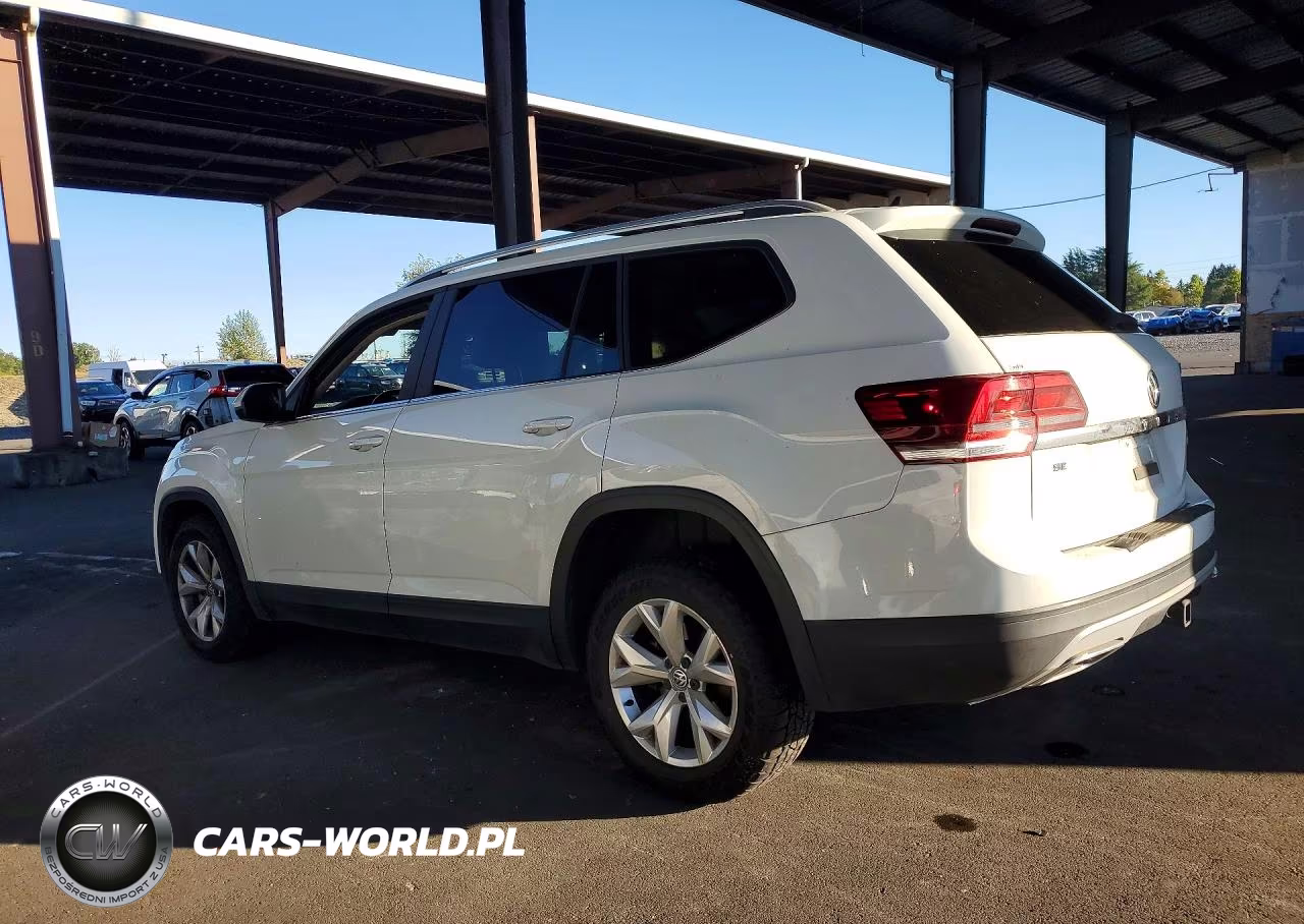 2018 Volkswagen Atlas Se VIN:1V2KR2CAXJC587501 - 2