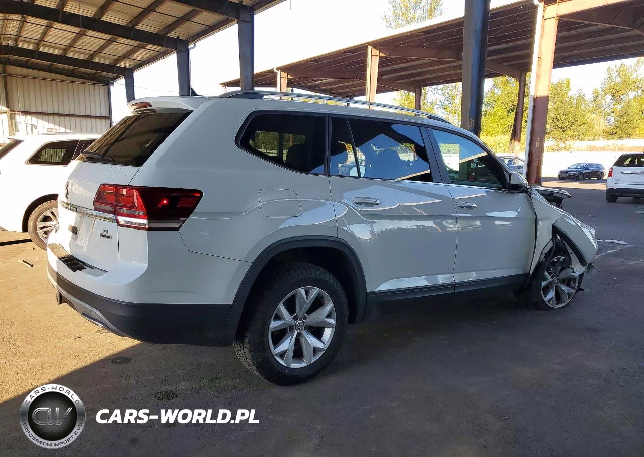 2018 Volkswagen Atlas Se VIN:1V2KR2CAXJC587501 - 3