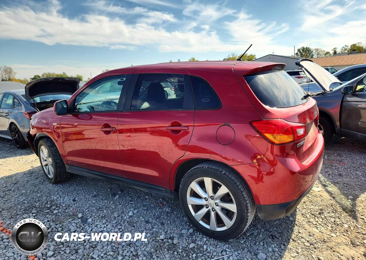 2015 Mitsubishi Outlander Sport Es VIN:4A4AP3AU1FE002041 - 2