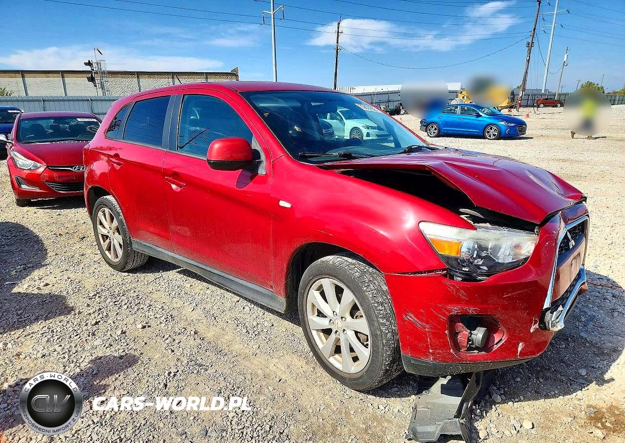 2015 Mitsubishi Outlander Sport Es VIN:4A4AP3AU1FE002041 - 4