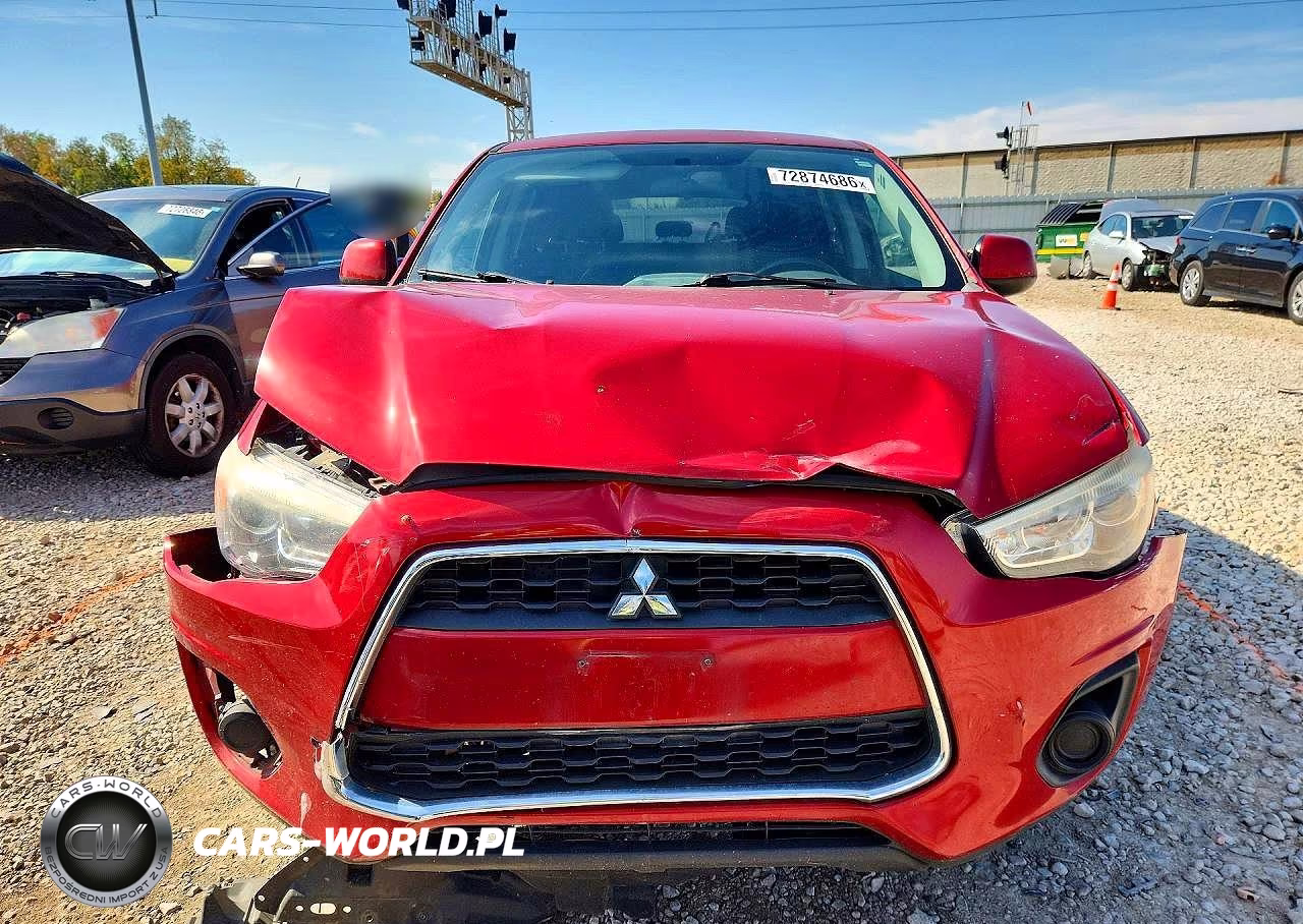2015 Mitsubishi Outlander Sport Es VIN:4A4AP3AU1FE002041 - 5