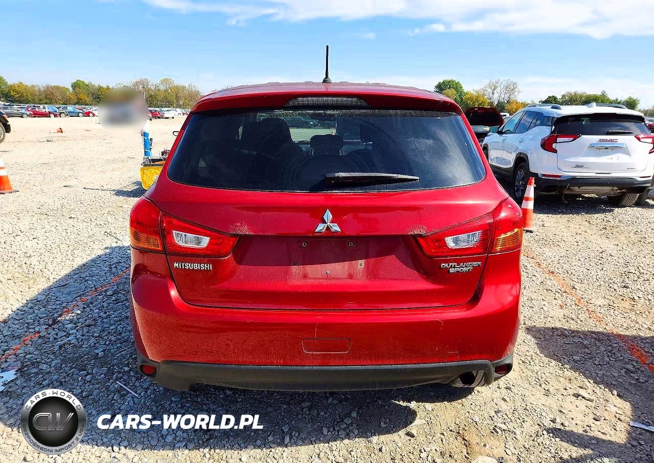 2015 Mitsubishi Outlander Sport Es VIN:4A4AP3AU1FE002041 - 6