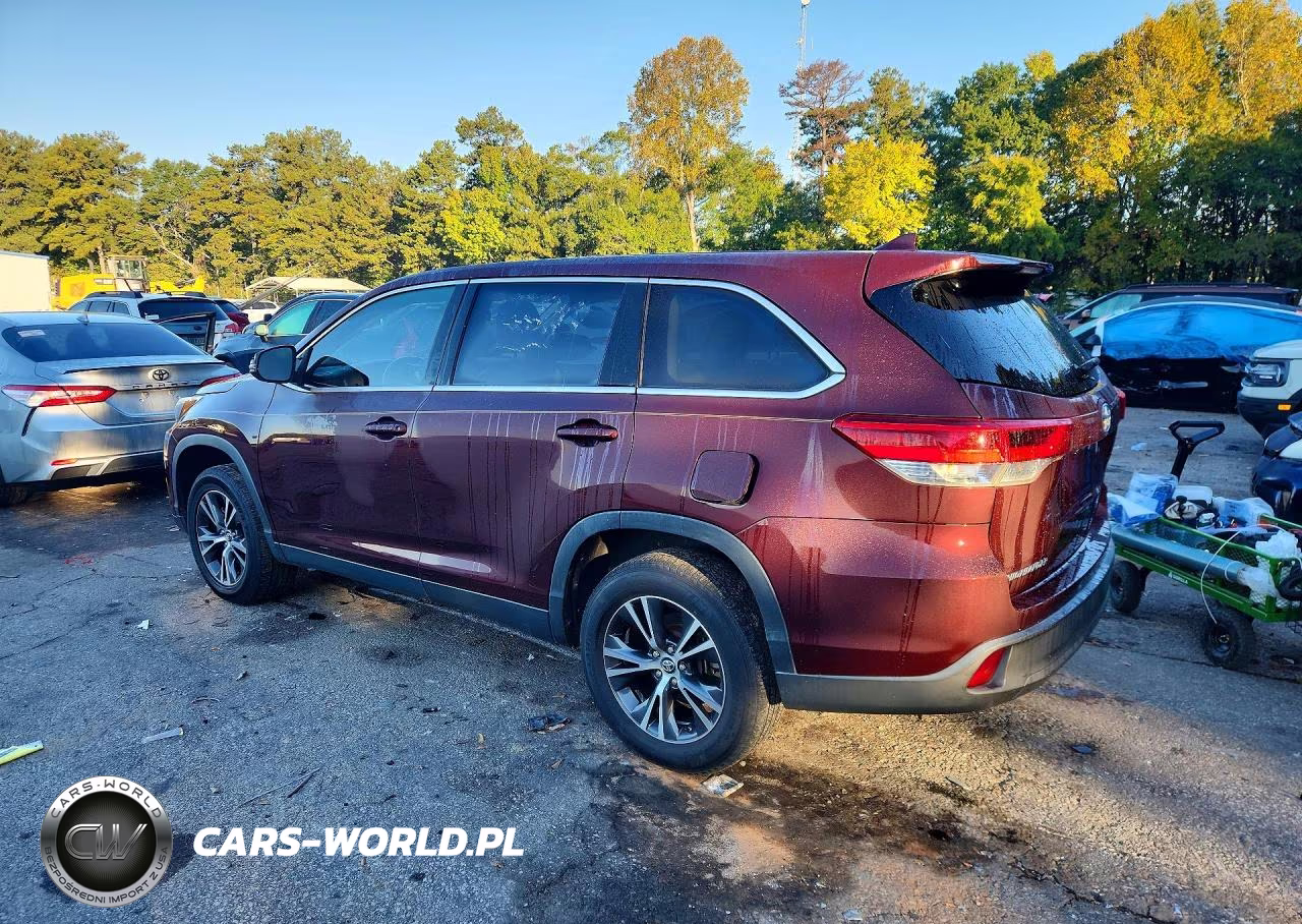2019 Toyota Highlander Le Plus VIN:5TDZZRFH6KS332782 - 2