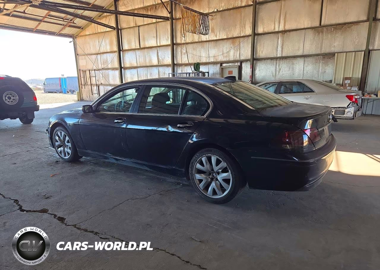 2007 BMW 750 VIN:WBAHN835X7DT73279 - 2
