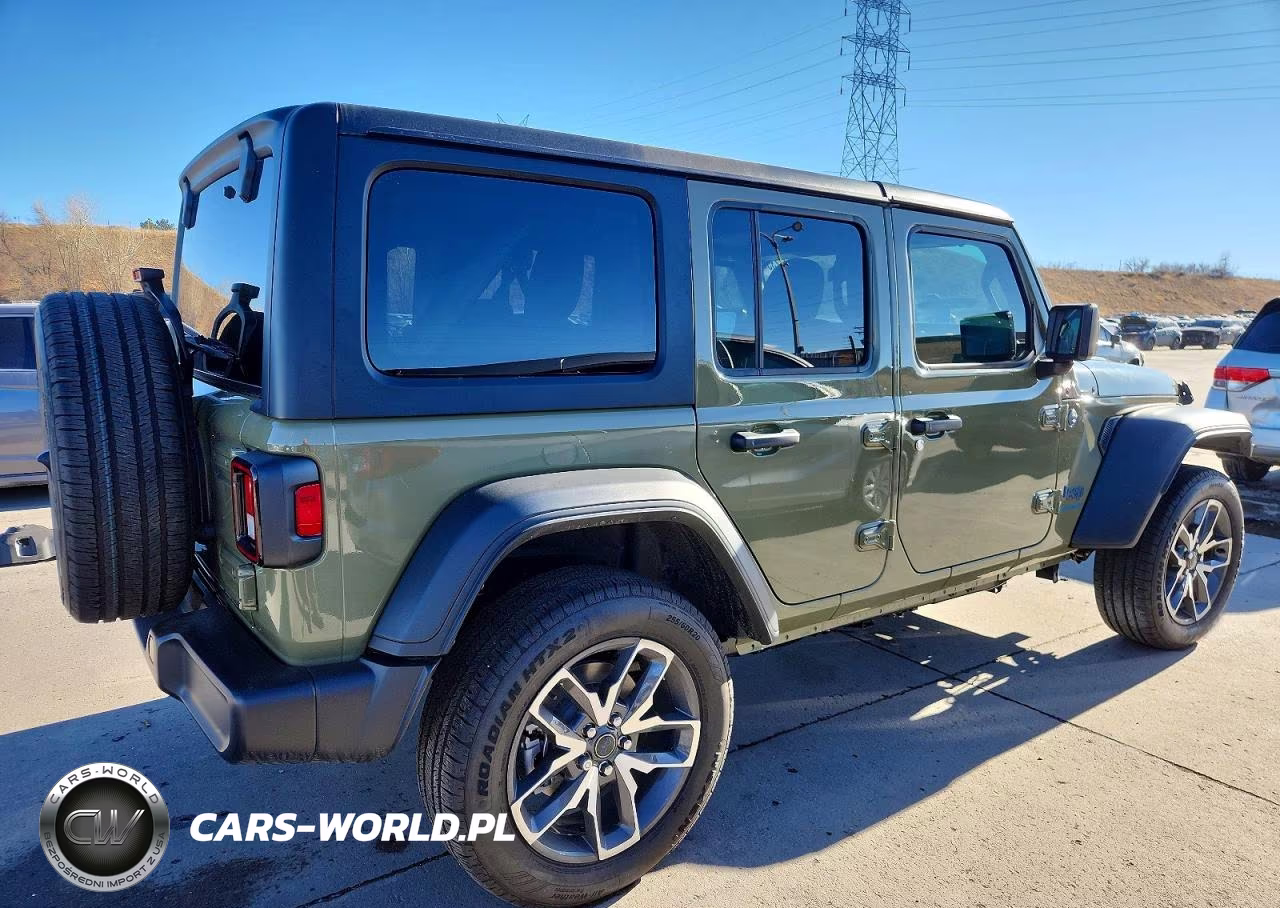 2025 Jeep Wrangler Sport 4Xe VIN:1C4RJXN6XSW642641 - 3