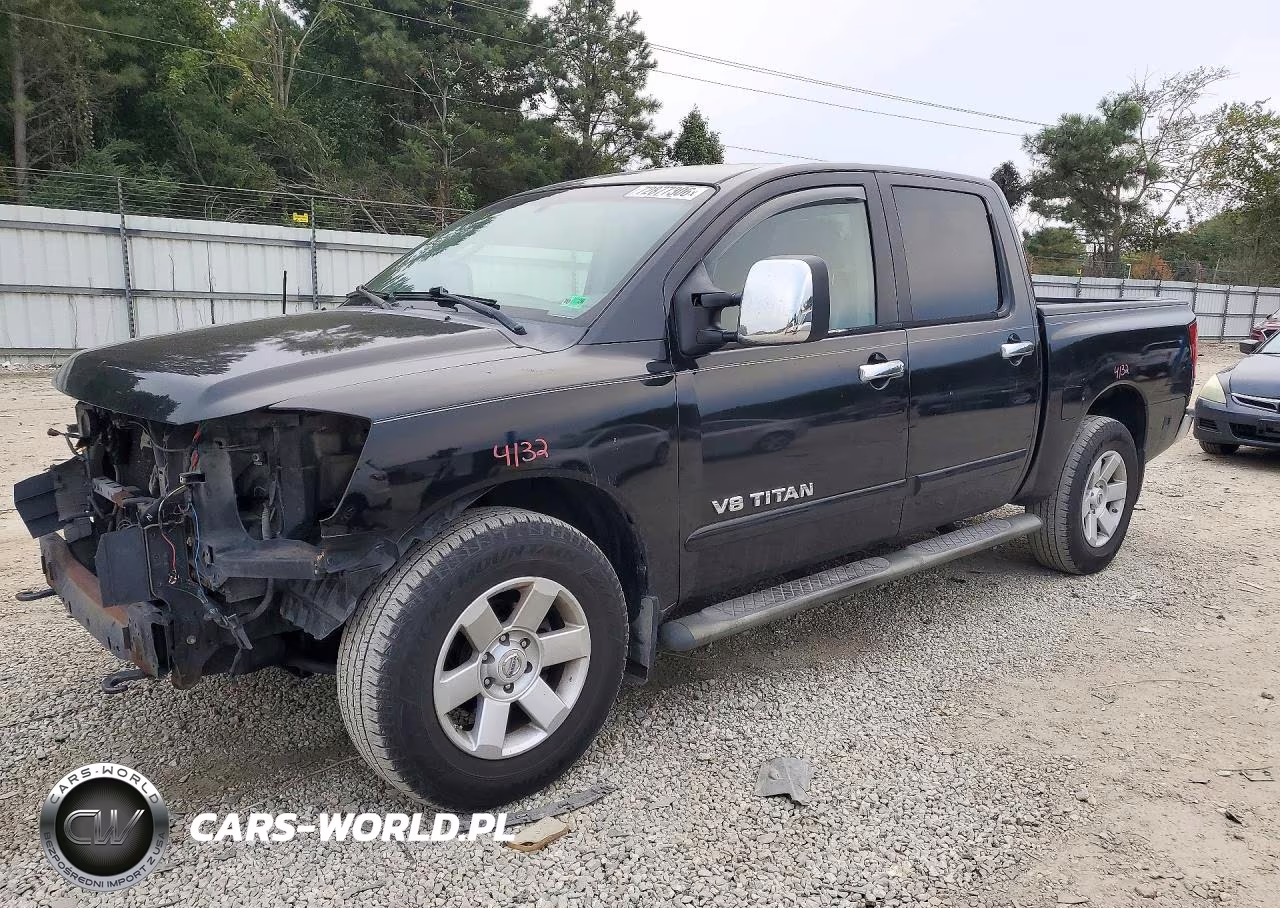 2005 Nissan Titan Xe VIN:1N6BA07B45N547941 - 1