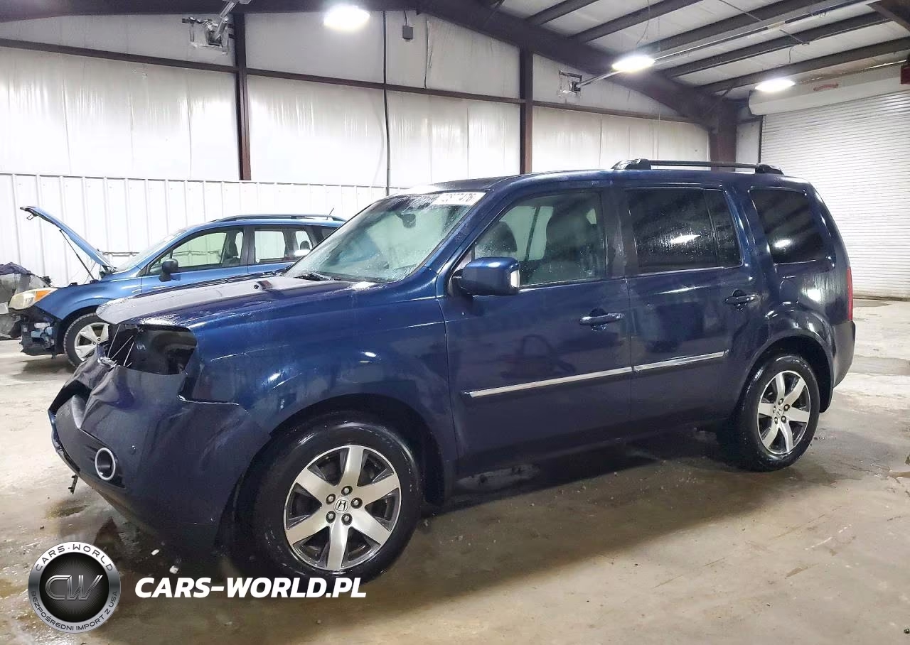2012 Honda Pilot Touring VIN:5FNYF4H93CB068133 - 1