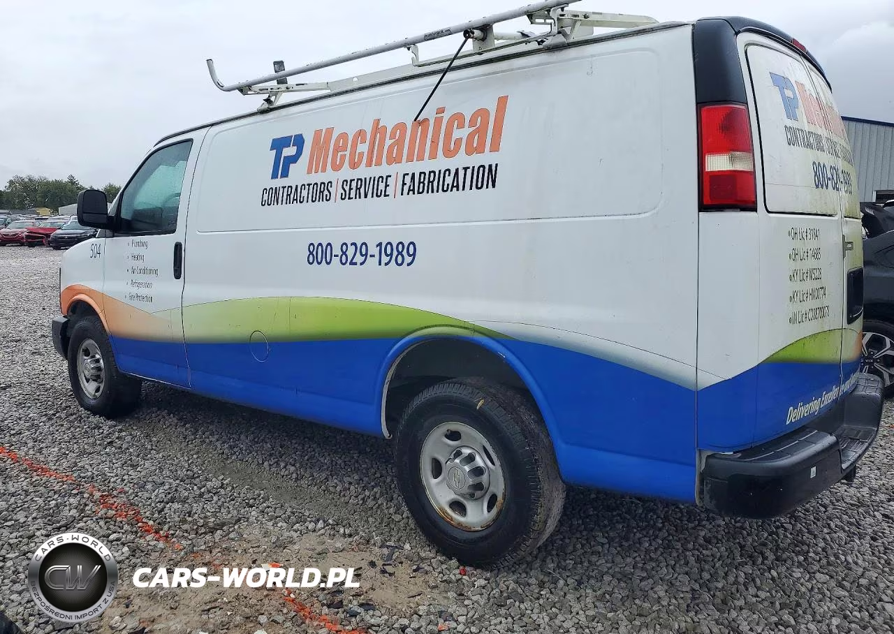 2014 Chevrolet Express G2500 VIN:1GCWGFCA6E1156641 - 2