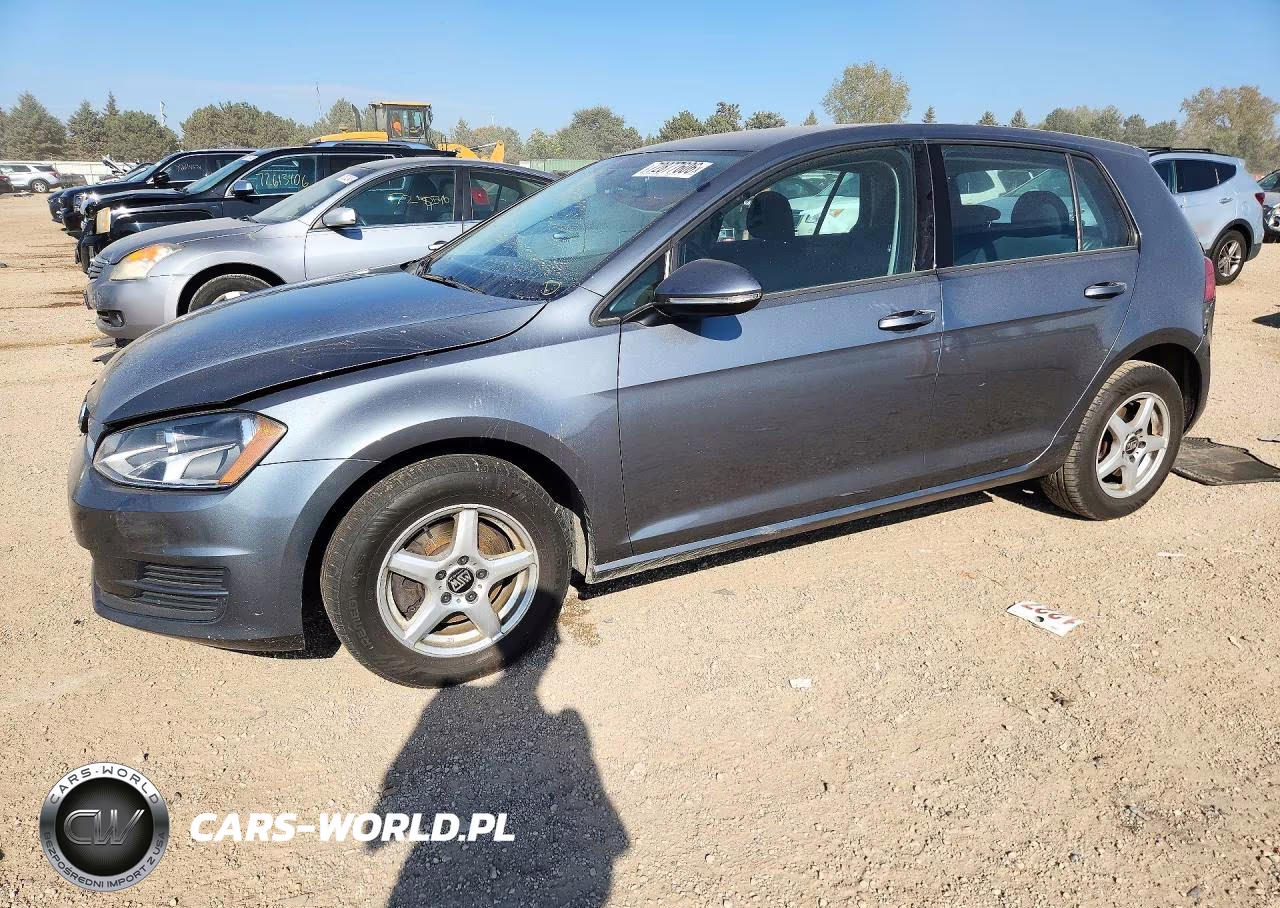 2017 Volkswagen Golf S VIN:3VW117AU1HM063593 - 1