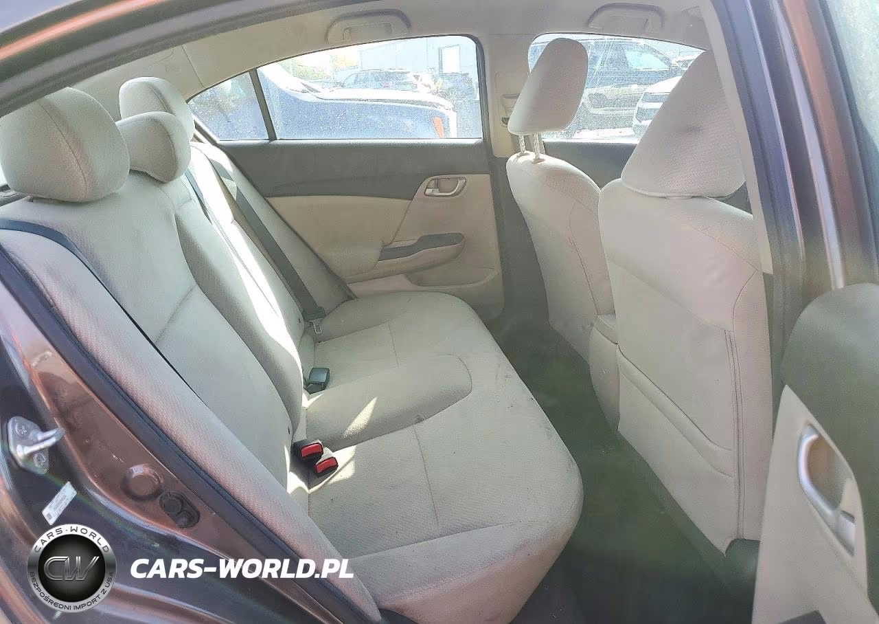 2013 Honda Civic Lx VIN:2HGFB2F55DH519244 - 10