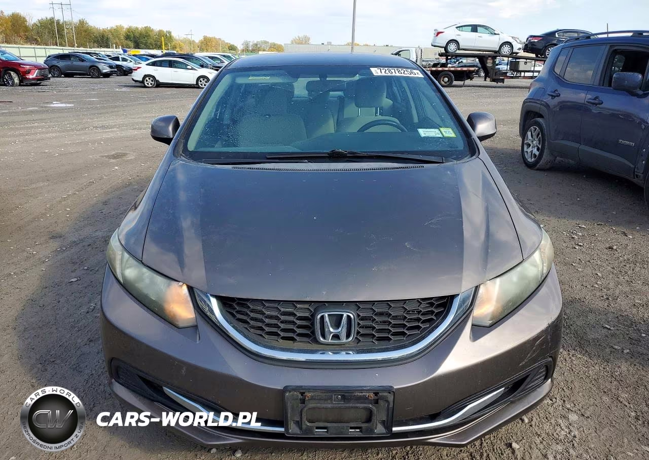 2013 Honda Civic Lx VIN:2HGFB2F55DH519244 - 5