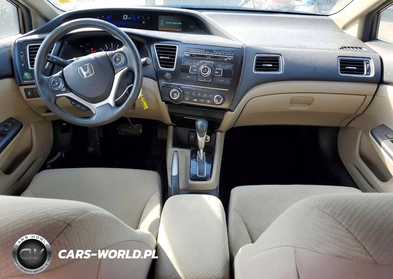 2013 Honda Civic Lx VIN:2HGFB2F55DH519244 - 8