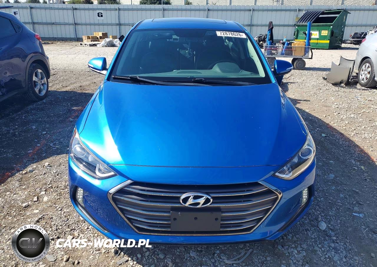 2017 Hyundai Elantra Limited VIN:5NPD84LF4HH080273 - 5