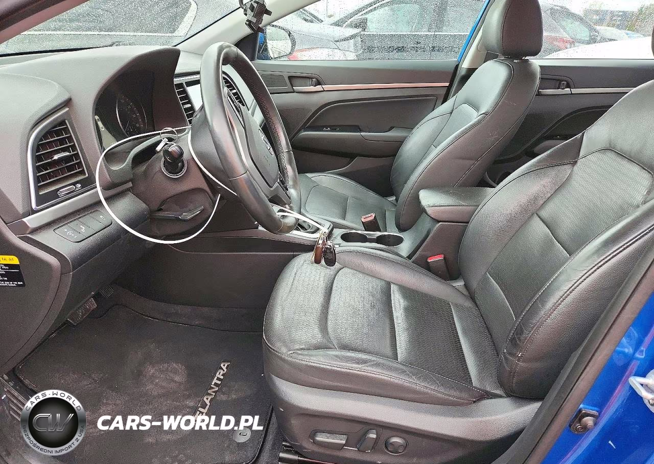 2017 Hyundai Elantra Limited VIN:5NPD84LF4HH080273 - 7