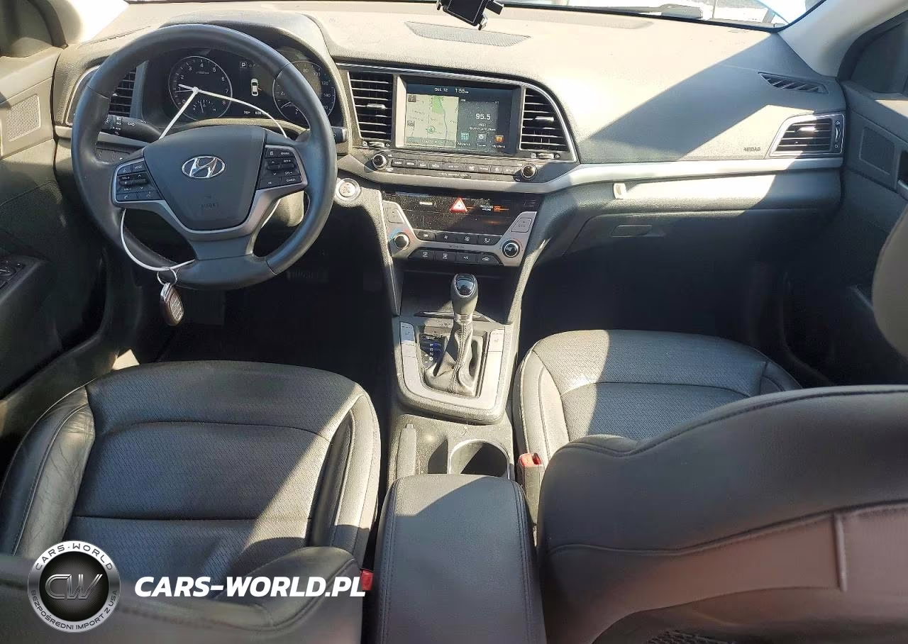 2017 Hyundai Elantra Limited VIN:5NPD84LF4HH080273 - 8