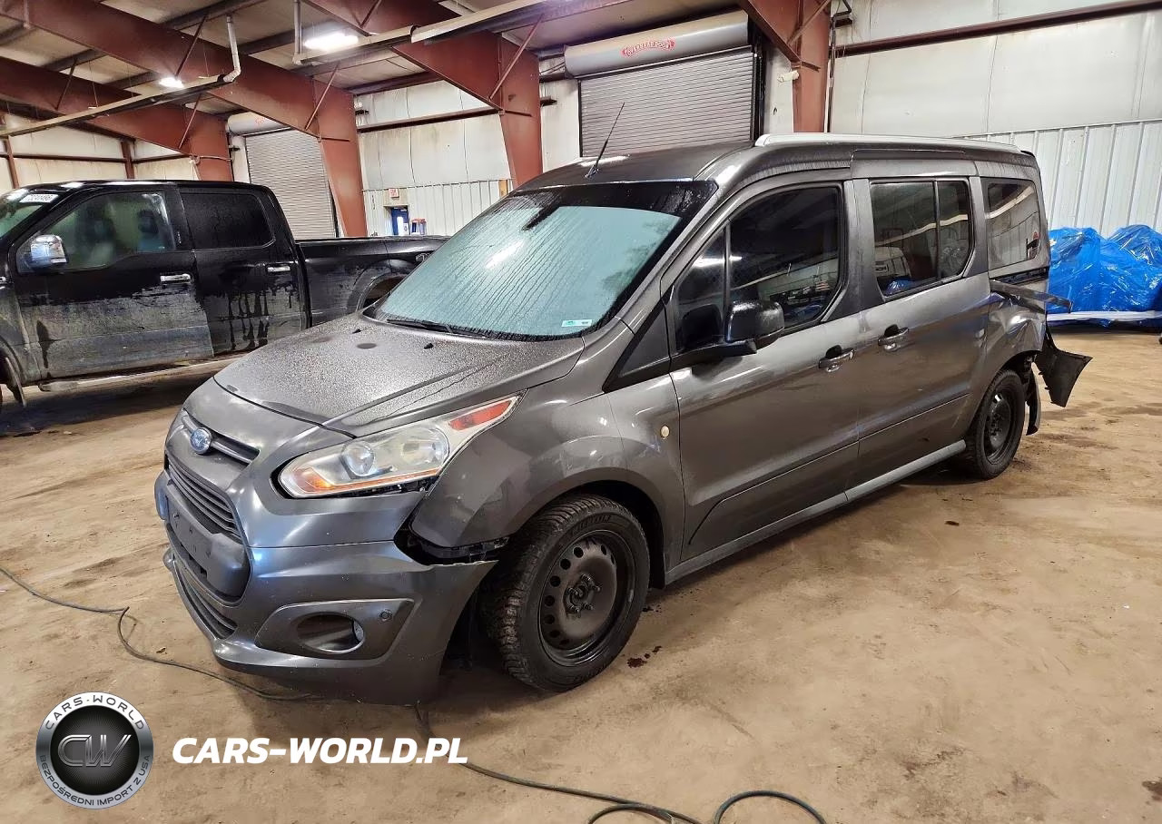 2017 Ford Transit Connect Xlt VIN:NM0GE9F71H1327714 - 1