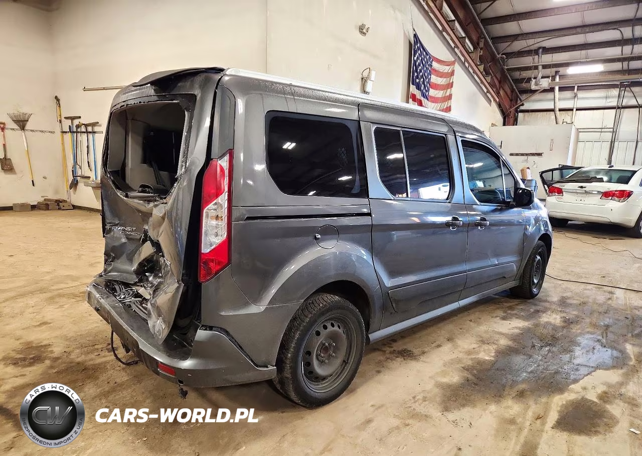 2017 Ford Transit Connect Xlt VIN:NM0GE9F71H1327714 - 3