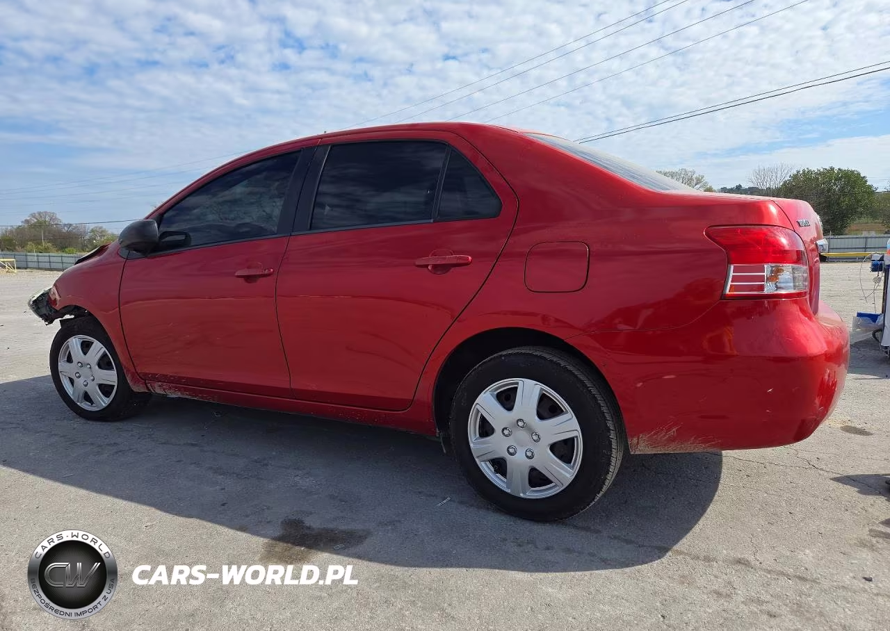 2008 Toyota Yaris Base VIN:JTDBT903684039839 - 2