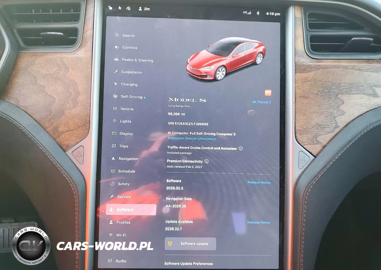 2020 Tesla Model S VIN:5YJSA1E21LF399898 - 9