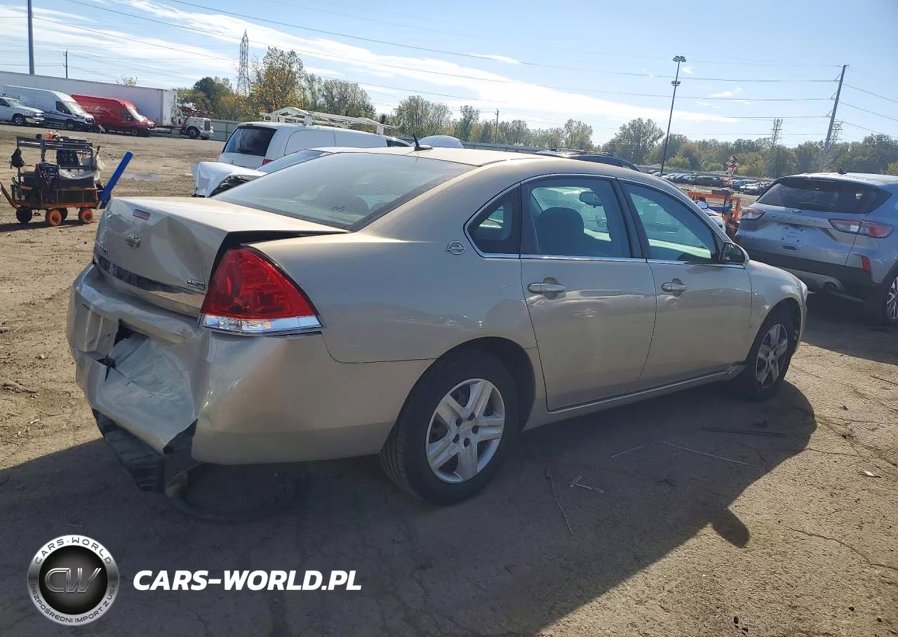 2008 Chevrolet Impala Ls VIN:2G1WB58K881368328 - 3