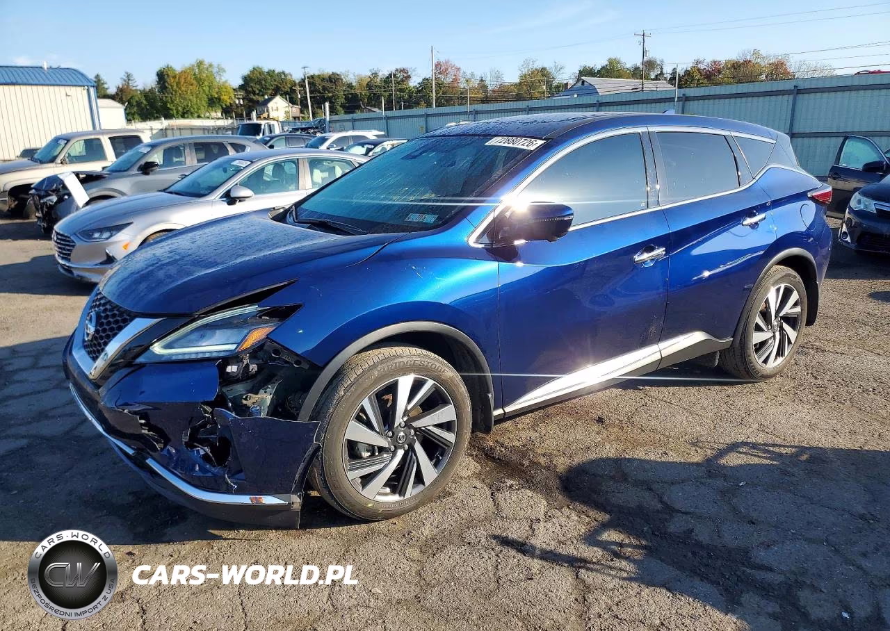 2022 Nissan Murano Sl VIN:5N1AZ2CSXNC118089 - 1