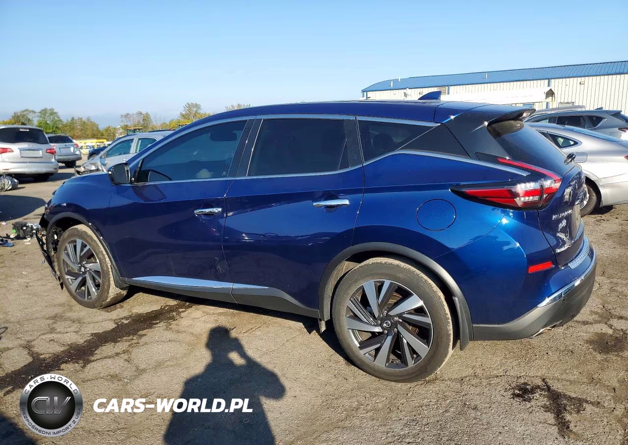 2022 Nissan Murano Sl VIN:5N1AZ2CSXNC118089 - 2